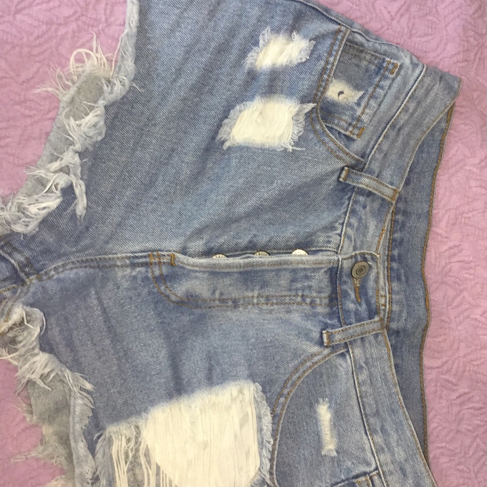 jean shorts